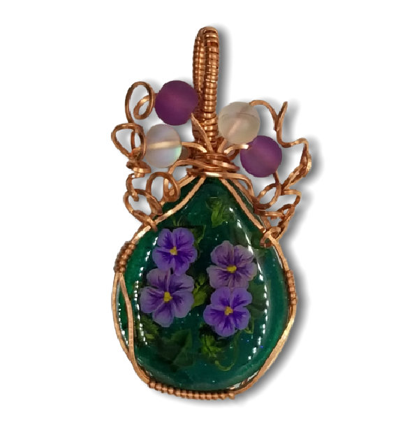 Thumbnail Image of Purple Flowers (Tear/Cop)